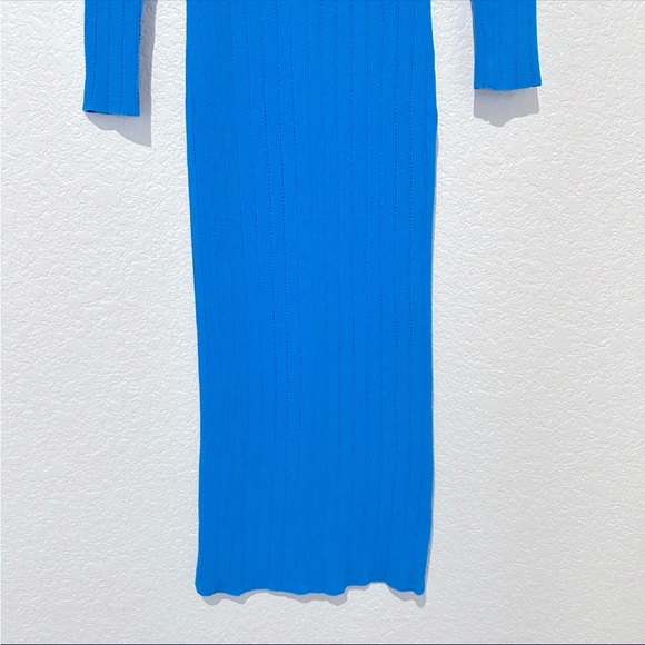 Zara Cut Out Knit Dress - size M - Picture 7 of 7